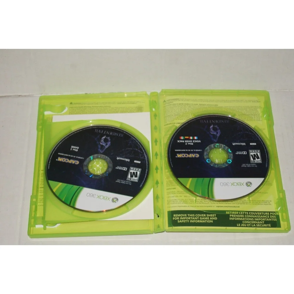 Resident Evil 6 (Xbox 360, 2012)  Tested Working -